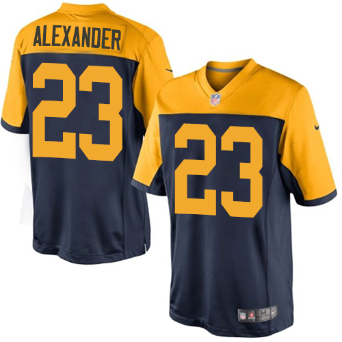 Nike Packers #23 Jaire Alexander Navy Blue Alternate Youth Stitched NFL New Limited Jersey